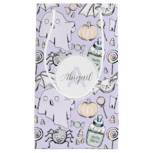 Niedliches Baby Halloween mit Pumpkins, Fledermäus Kleine Geschenktüte