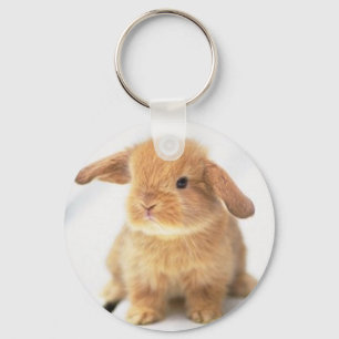 Niedliches Baby-Häschen-glücklicher Ostern-Entwu Schlüsselanhänger
