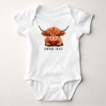 Niedliches Baby Highland Cow