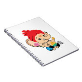 Niedliches Baby-hindischer Gott Bal Ganesh Notizblock (Rechte Seite)