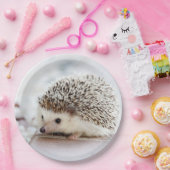 Niedliches Baby-Igel Tier Pappteller (Party)