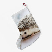 Niedliches Baby-Igels-Tier Kleiner Weihnachtsstrumpf (Rückseite (Hängend))