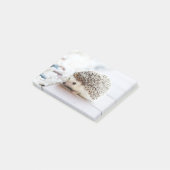 Niedliches Baby-Igels-Tier Post-it Klebezettel (angewinkelt)