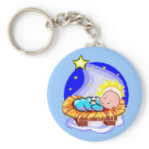 Niedliches Baby Jesus und Star