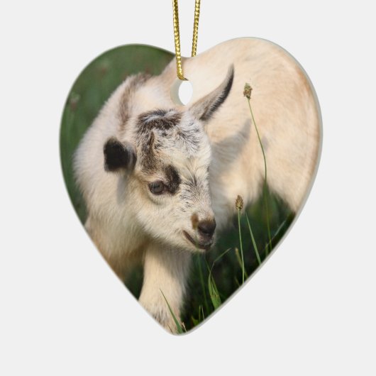 Niedliches Baby Keramik Ornament (Links)