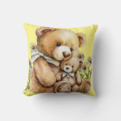 Niedliches Baby Kinderzimmer Kleinkind Teddy Bär G Kissen (Vorderseite)