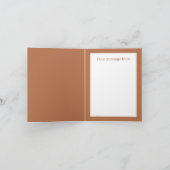 Niedliches Baby-Mädchen Karte (Innenseite)