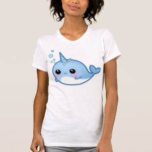 Niedliches Baby narwhal T-Shirt