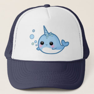 Niedliches Baby narwhal Truckerkappe