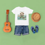 Niedliches Baby Otter Gender Neutral Baby T-shirt