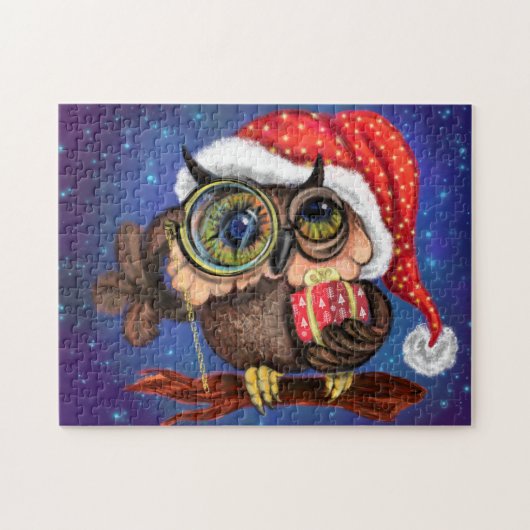 Niedliches Baby Owl - Spaß Puzzle (Horizontal)