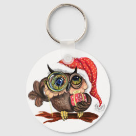 Niedliches Baby Owl - Spaß Schlüsselanhänger