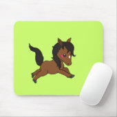 Niedliches Baby Pferd Mousepad (Mit Mouse)