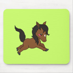 Niedliches Baby Pferd Mousepad