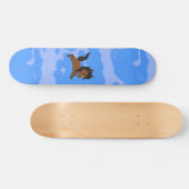 Niedliches Baby Pferd Skateboard (Horizontal)