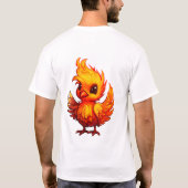 Niedliches Baby Phoenix aus den Aschen T-Shirt (Rückseite)