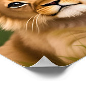 Niedliches Baby Poster (Ecke)