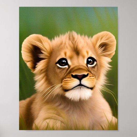 Niedliches Baby Poster (Vorne)