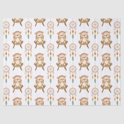 Niedliches Baby Seidenpapier (Vorderseite)