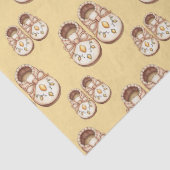 Niedliches Baby Seidenpapier (Detail)