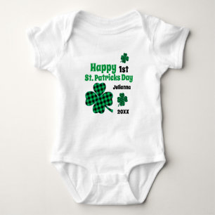 Niedliches Baby St. Patricks Day Strampler