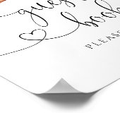 Niedliches Baby-Tragetuch Eucalyptus Baby-Duschgel Poster (Ecke)