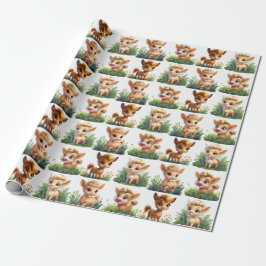 Niedliches Baby-Wrapper Geschenkpapier