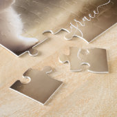 Niedliches Babybunny, Name Puzzle (Seite)