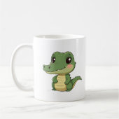 Niedliches Babycrocodidesign Kaffeetasse (Links)