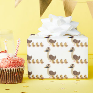 Niedliches Babyduschpapier Geschenkpapier