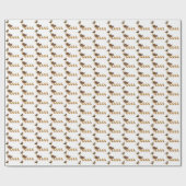 Niedliches Babyduschpapier Geschenkpapier (Flach)