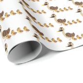 Niedliches Babyduschpapier Geschenkpapier (Rolleneckpunkt)