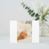 Niedliches Babyfutter Kleine Babyfütterung gepackt Postkarte (Stehend Vorderseite)