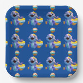 niedliches Babyhai-Papierplatte Pappteller (Vorderseite)