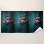 Niedliches Babymanatis-Badetuch Strandtuch (Vorderseite)