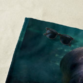 Niedliches Babymanatis-Badetuch Strandtuch (Beispiel)