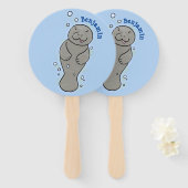 Niedliches Babymantel mit Bläschendarstellung Fächer (Vorne und Hinten)