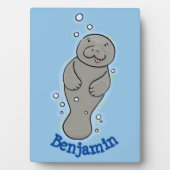 Niedliches Babymantel mit Bläschendarstellung Fotoplatte (Vorderseite)