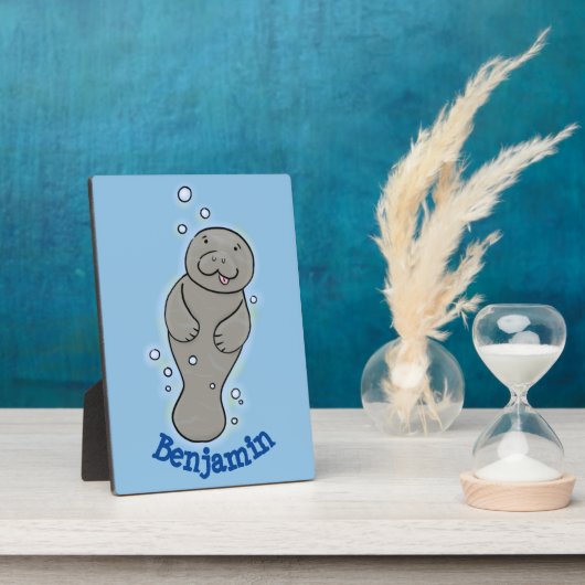 Niedliches Babymantel mit Bläschendarstellung Fotoplatte (Seite)