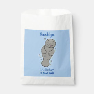 Niedliches Babymantel mit Bläschendarstellung Geschenktütchen