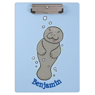 Niedliches Babymantel mit Bläschendarstellung Klemmbrett