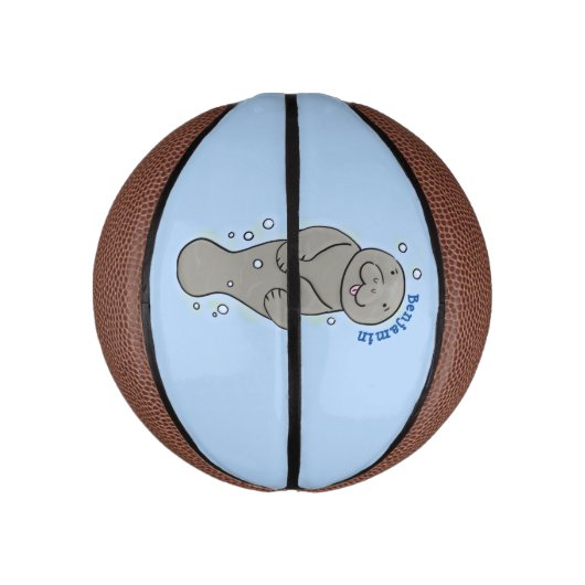 Niedliches Babymantel mit Bläschendarstellung Mini Basketball (Vertikal)