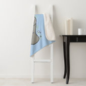 Niedliches Babymantel mit Bläschendarstellung Sherpadecke (Beispiel)