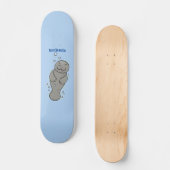 Niedliches Babymantel mit Bläschendarstellung Skateboard (Vorderseite)