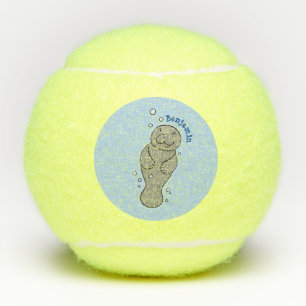 Niedliches Babymantel mit Bläschendarstellung Tennisbälle