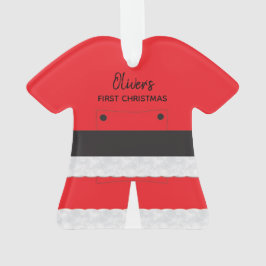 Niedliches Baby's First Christmas Weihnachtsdekora Ornament