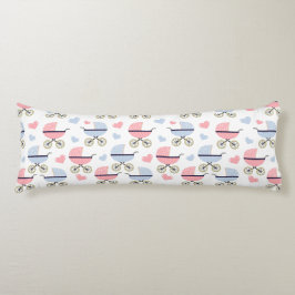 Niedliches Babytragen Pink Blue Säugling Betten Seitenschläferkissen