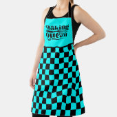 Niedliches Backen Queen word art Schürze (InSitu)