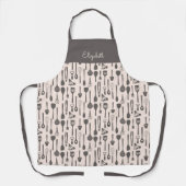 Niedliches Backen Schürze farbenfrohe Küche Utensi (Vorderseite)