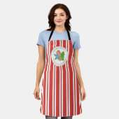 Niedliches Backen Whimsikfarbene Kekse Schürze (Getragen)